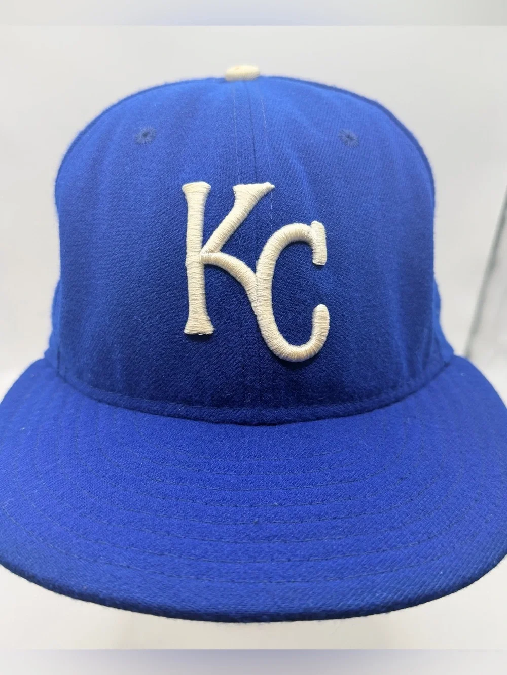 Kansas City Royals New Era 59fifty Baseball Hat Size 7 Cool Base On Field Cap